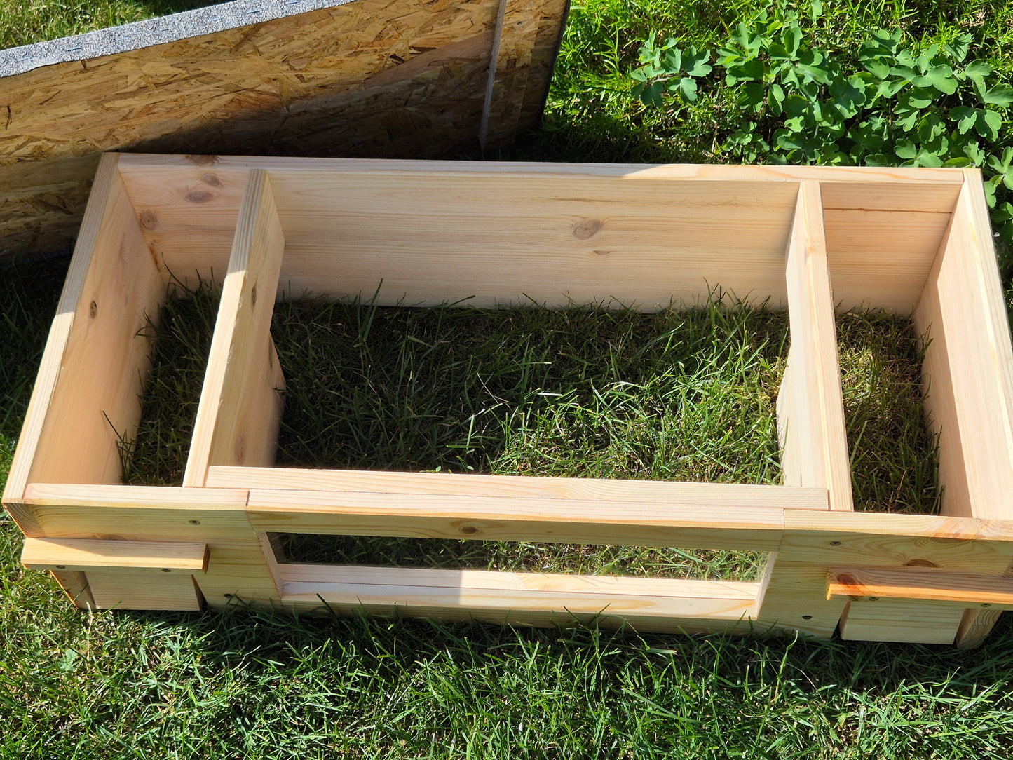 XXL Igelfutterhaus mit Sichtfenster (imprägniert)