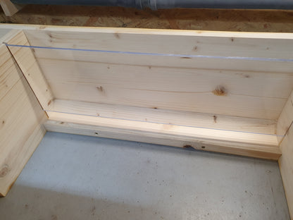 XXL Igelfutterhaus MIT Futterspender, imprägniert