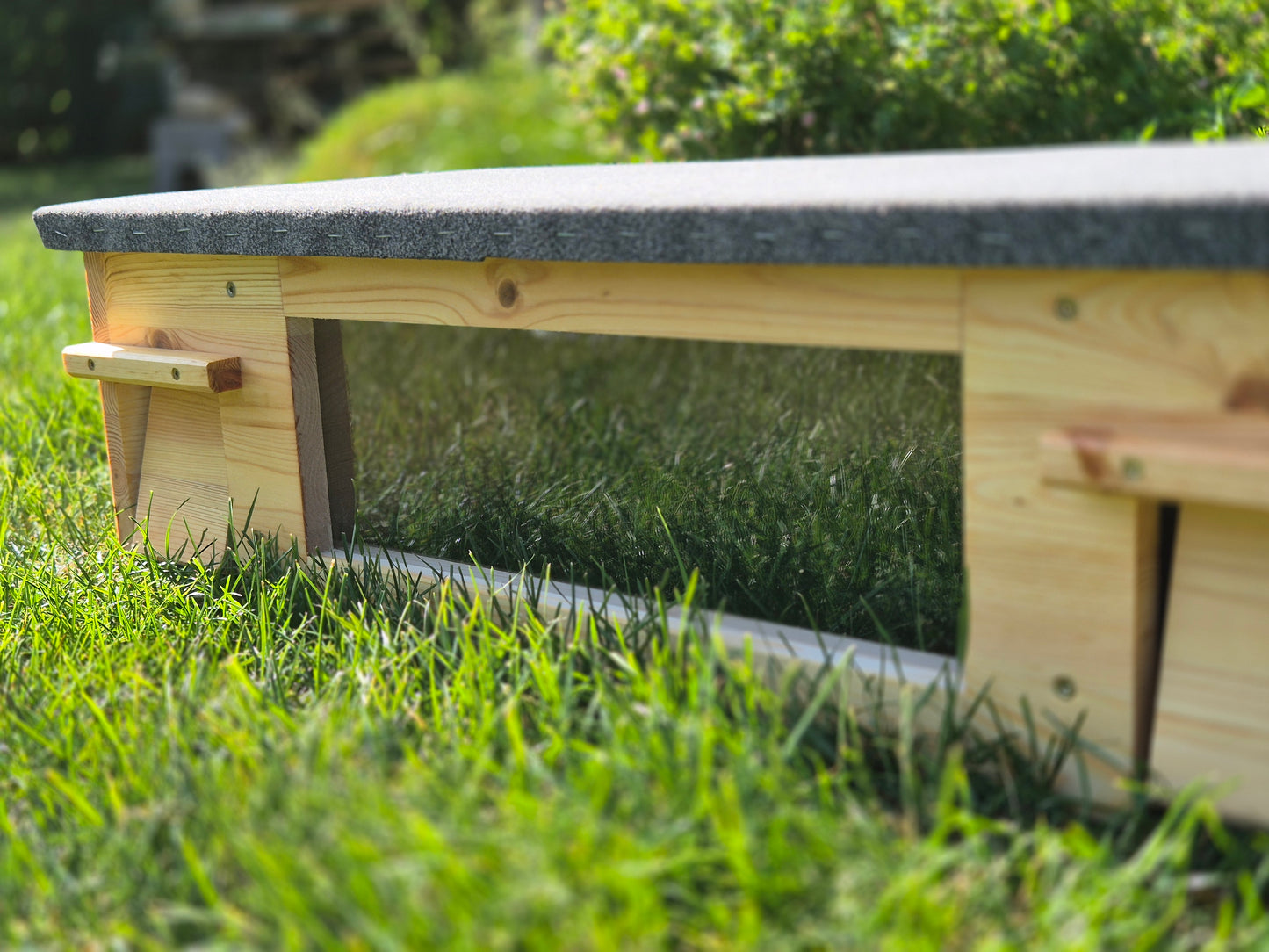 XXL Igelfutterhaus mit Sichtfenster (imprägniert)