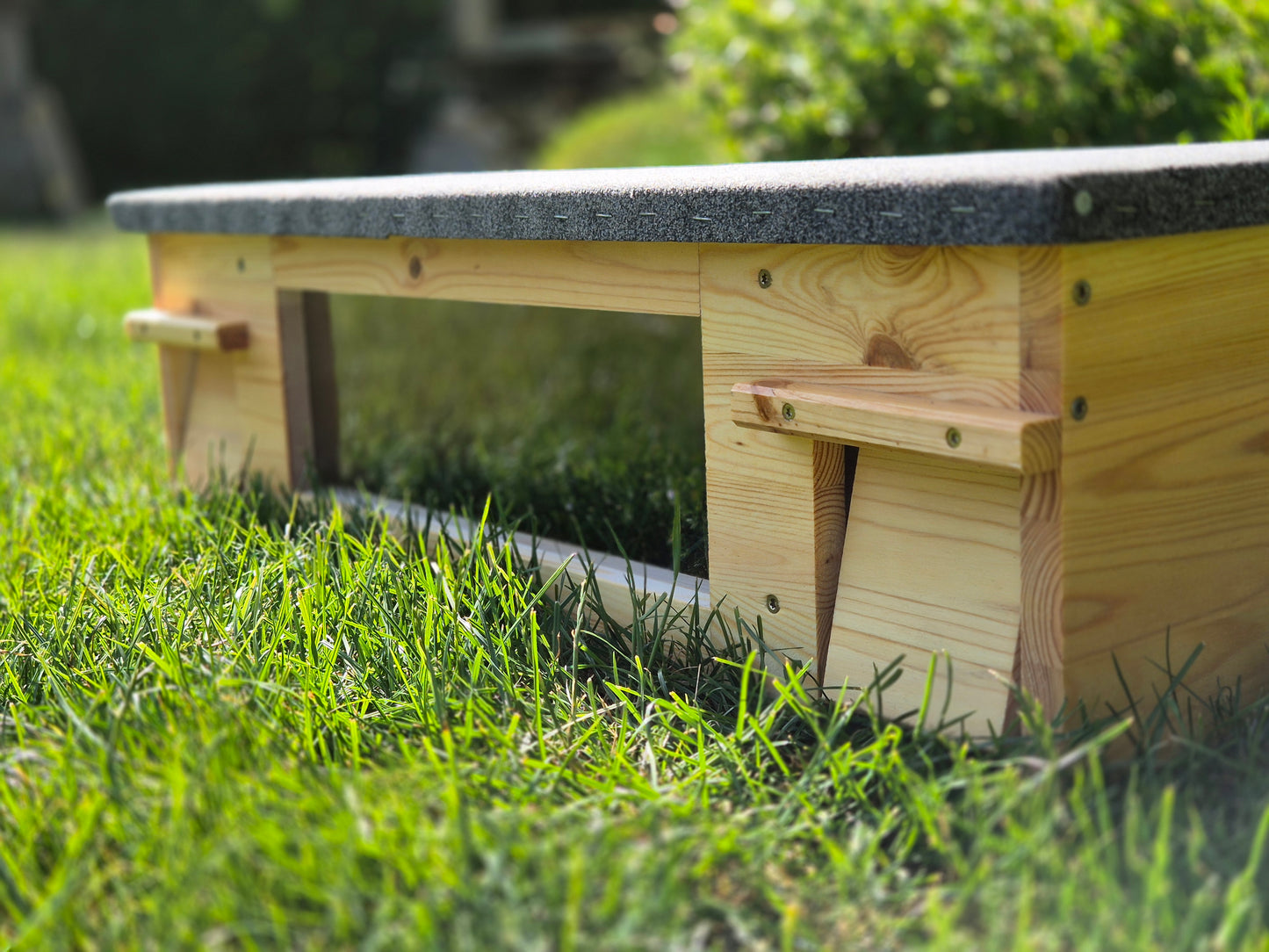 XXL Igelfutterhaus mit Sichtfenster (imprägniert)