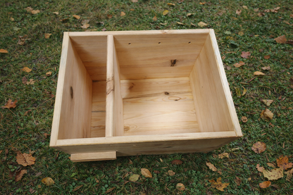 Boden für Igelschlafhaus