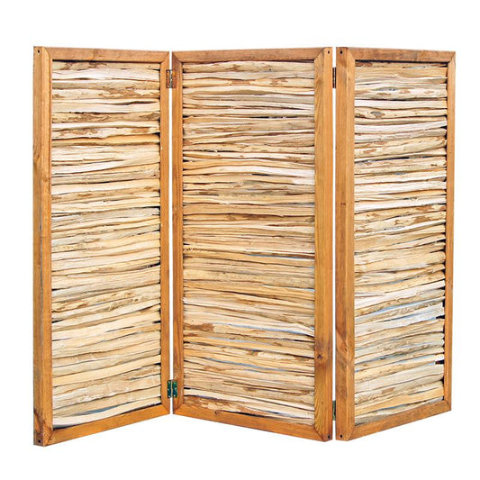 Haselnuss-Paravent - 3teilig - versch. Größen