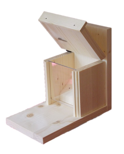 Vogelfutterstelle mit Balkon (natur)