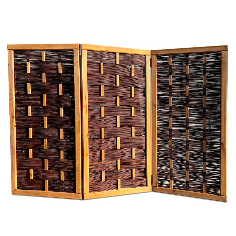 Weiden-Paravent Deluxe - 3teilig - versch. Größen